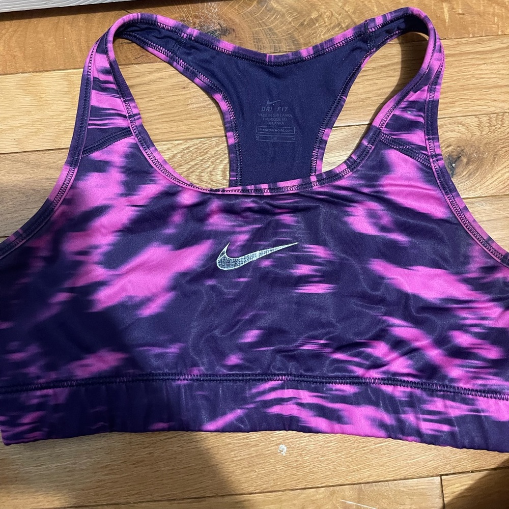 Purple Nike Sports bra, Size M